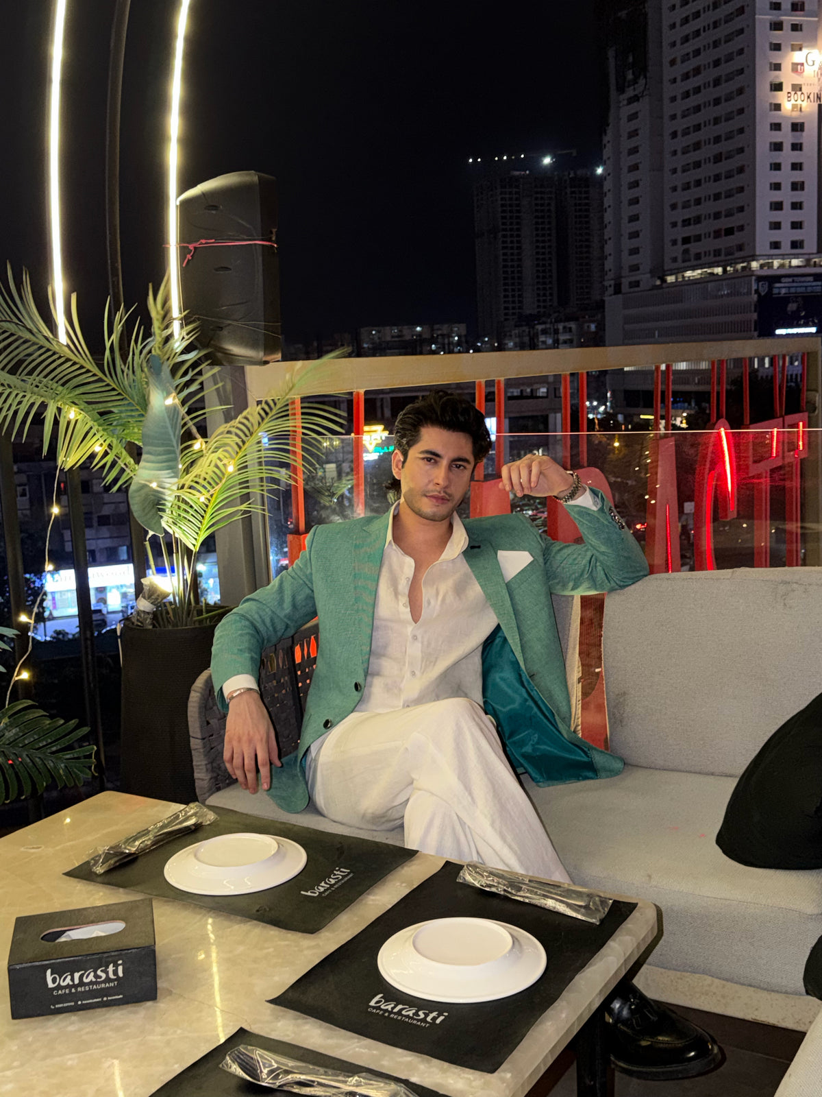 Seafoam Grean Blazer