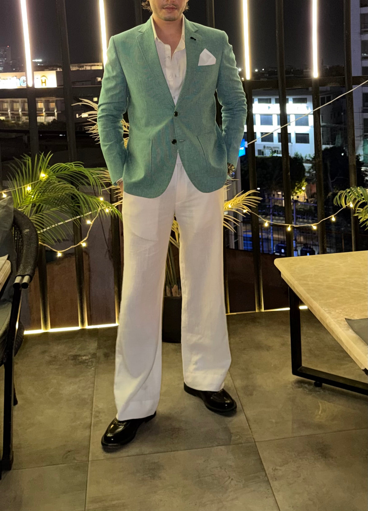 Seafoam Grean Blazer