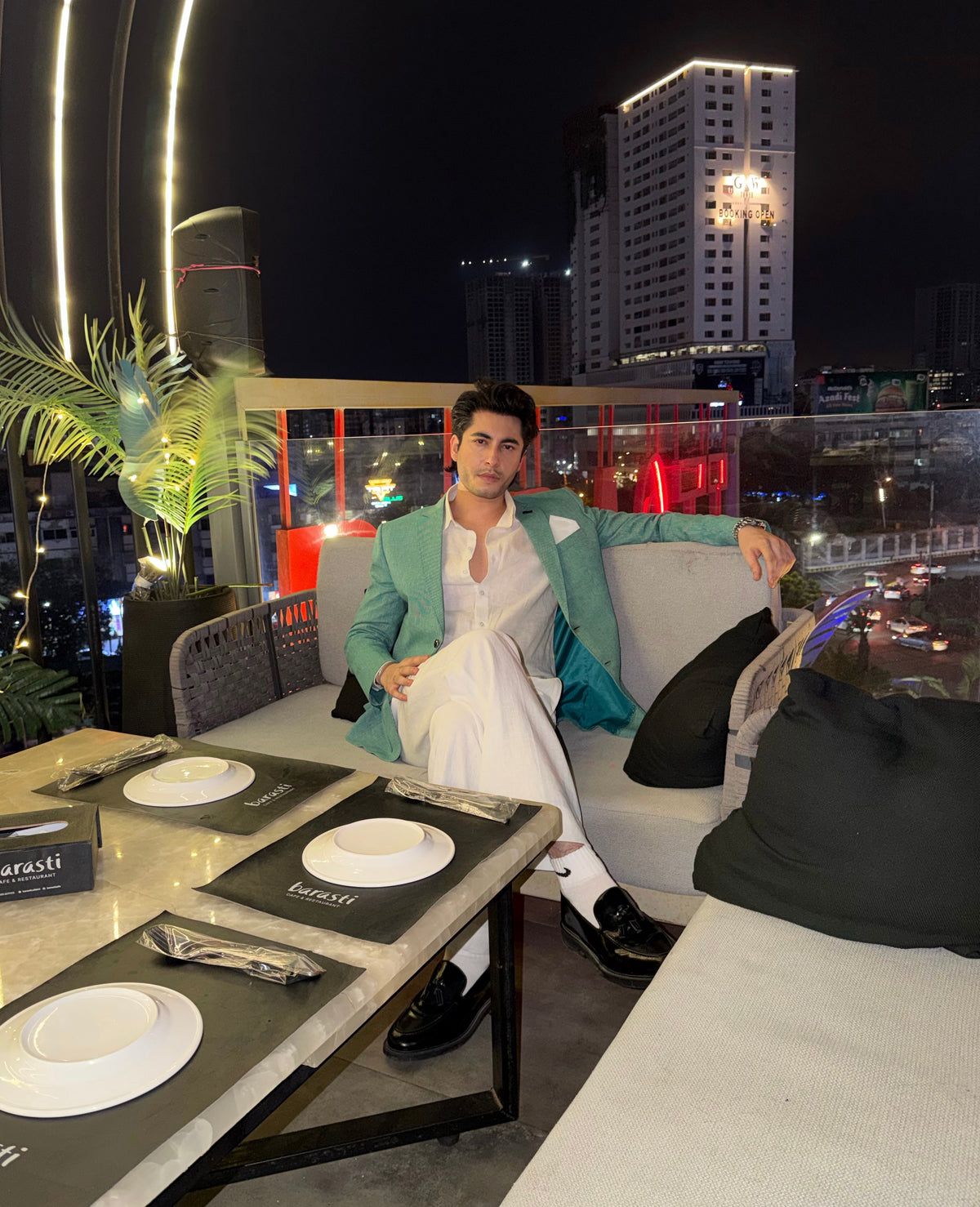 Seafoam Grean Blazer